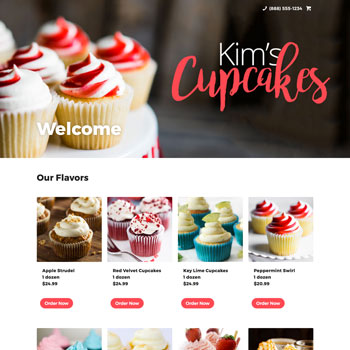 Kim's Kakes Online Store Demo For ShopSite Starter E-commerce