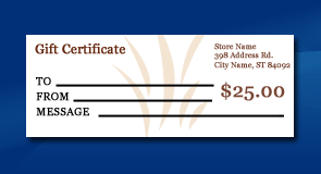 ShopSite Shopping Cart Gift Certificate Template Tips