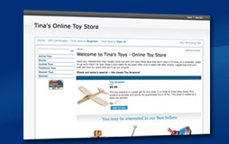 ShopSite Shopping Cart Slate Built In Template