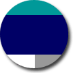 Teal Mondrian Theme - click to view full page