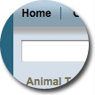 Blue/Brown Thick Border Theme - click to view full page