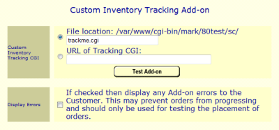 Inventory Tracking API